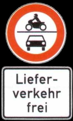 Verkehrsverbot